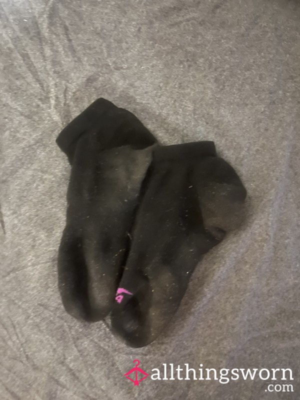 Black Ankle Socks Very Aromatic