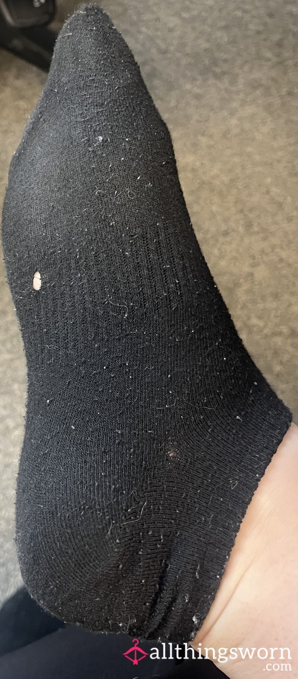 Black Ankles Socks
