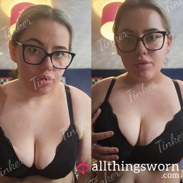 Black Ann Summers Lace Bra - Very Well Worn! 🖤