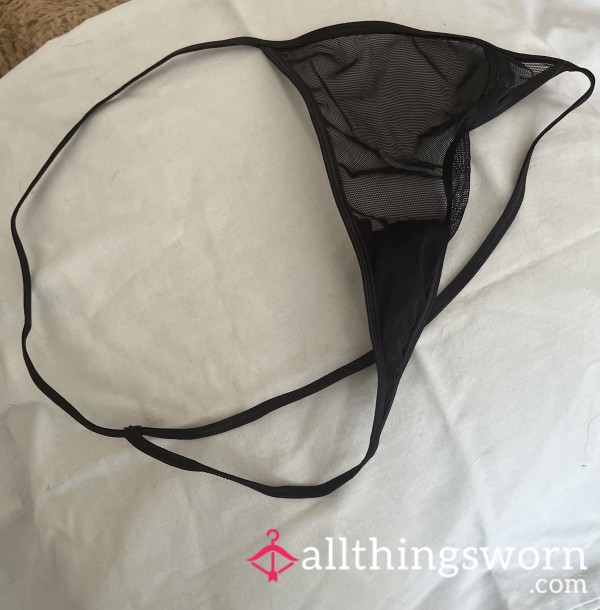 Black Ann Summers Thong G String