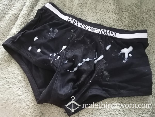 Black Armani Briefs.
