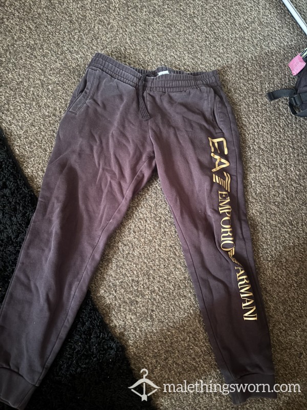 Black Armani Joggers