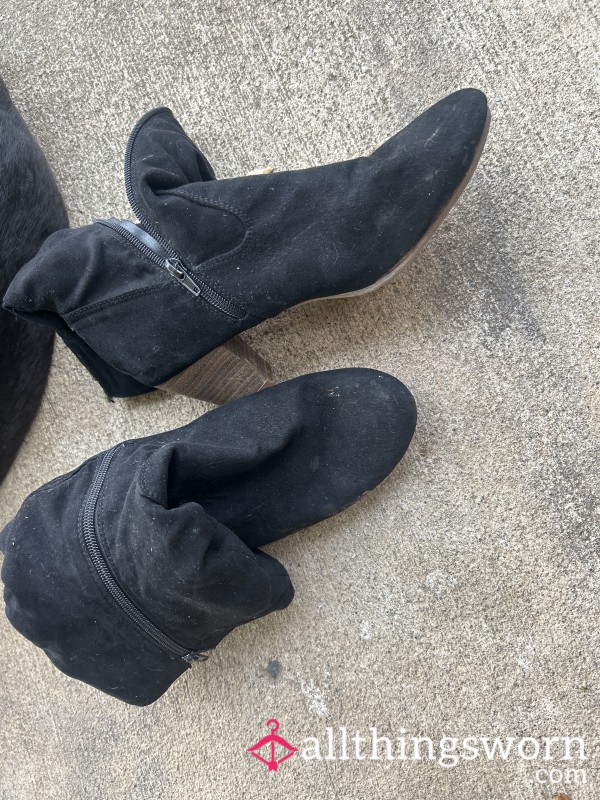 Black As Your Soul Heels