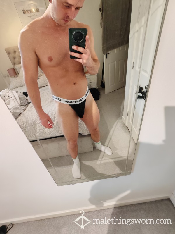 Black  Attitude Tanga