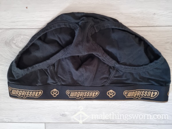 🔥 Used Aussie B*m Black Briefs – Size [L] 🔥