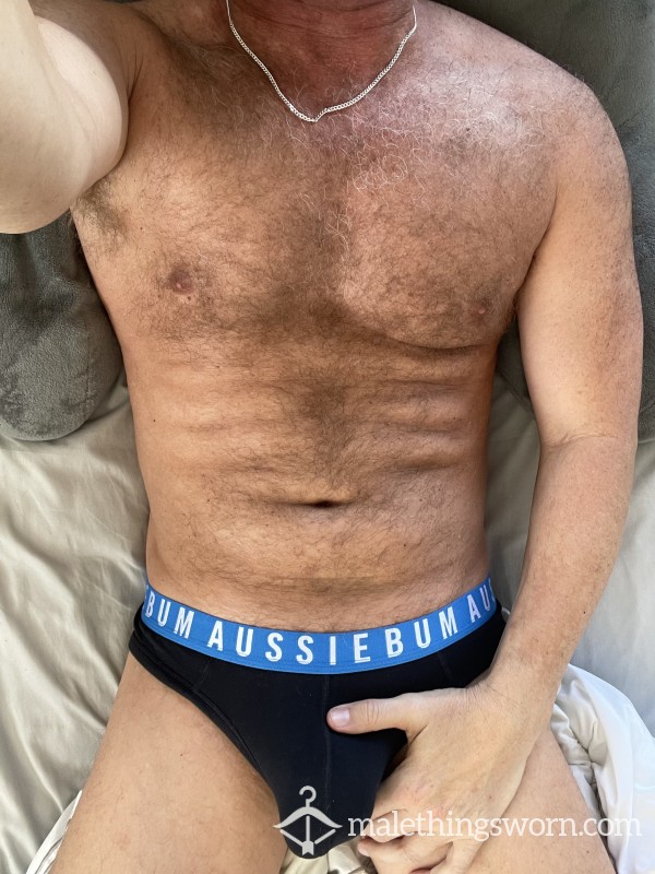 Black Aussieb*m Briefs