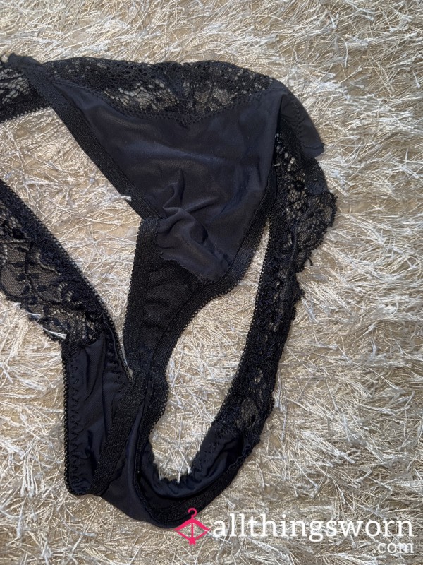 Black Baddieee Thong