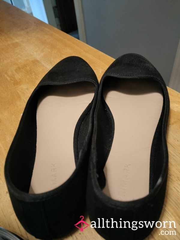 Black Ballet Flats