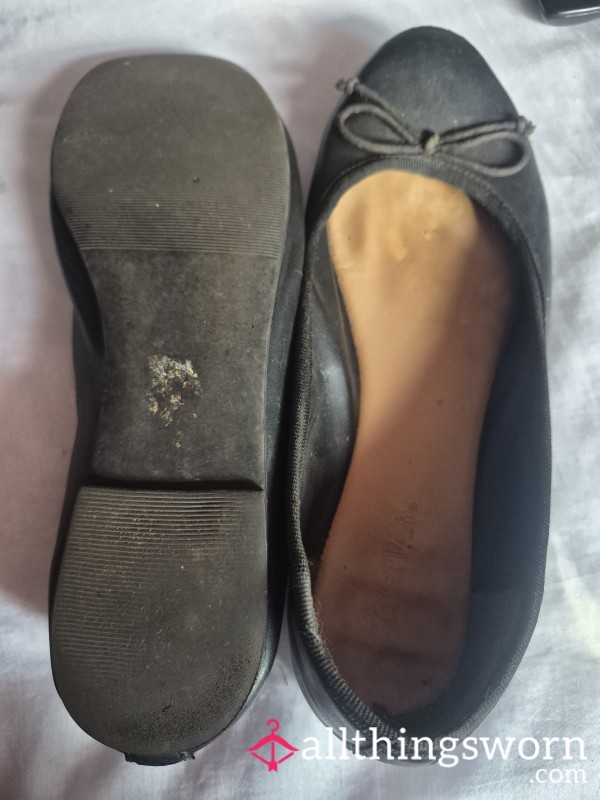 Black Ballet Shoes
