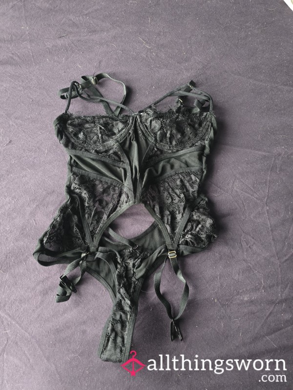 Black Lace Lingerie