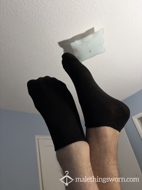 Black Beautiful Ankle Socks