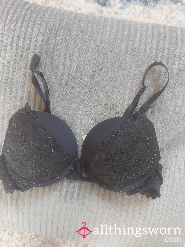 BLACK BEAUTIFUL LACEY BRA 🩶