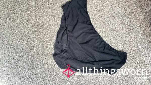 Black Bikini Briefs – Pre-Loved & Worn