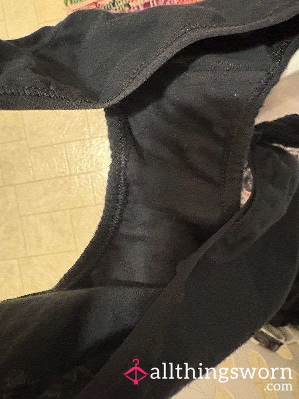 Black Bikini Cut Hanes