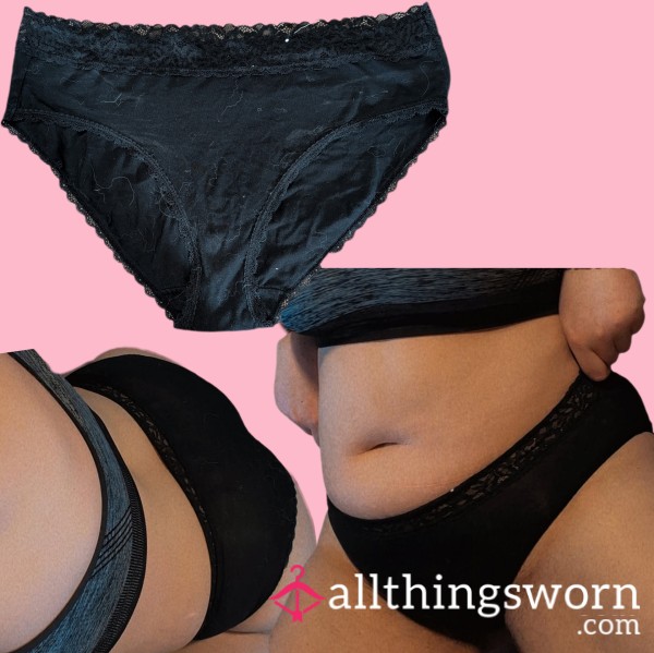 🖤Black Bikini Panties #004🖤