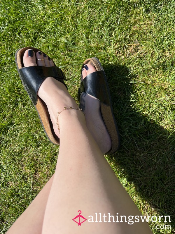 Black Birkenstocks