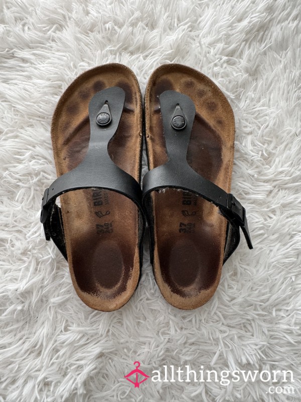 Black Birkenstocks