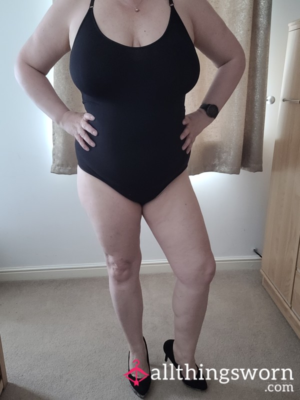 Black Body Control Bodysuit