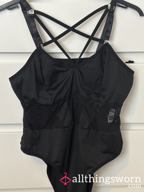 Black Body Suit. Ready For Your Desires.