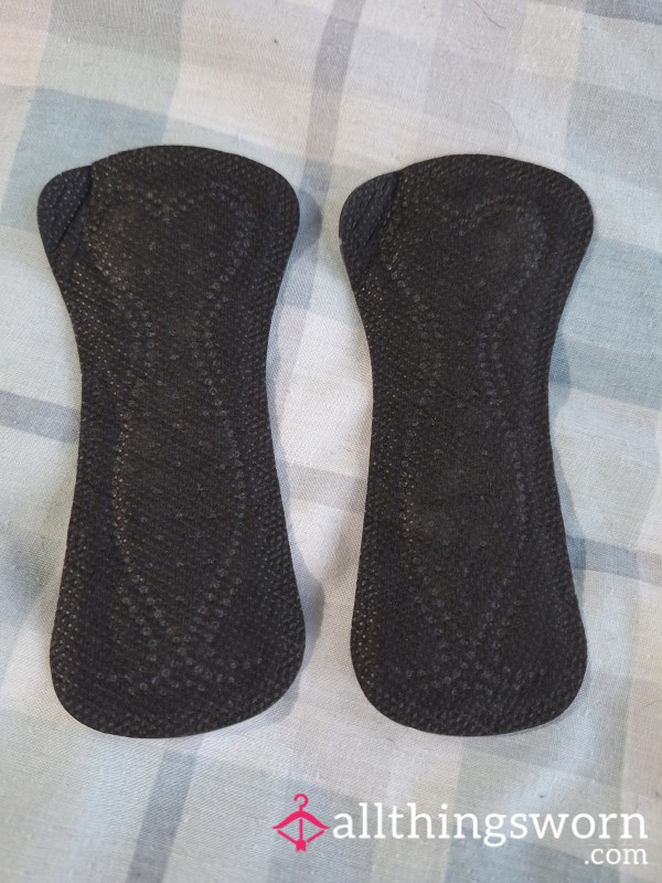Black Bodyform Panty Liners X2