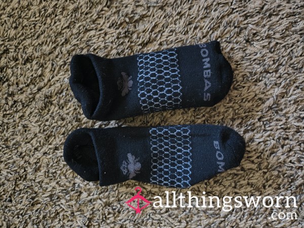 Black Bomba Cotton Socks