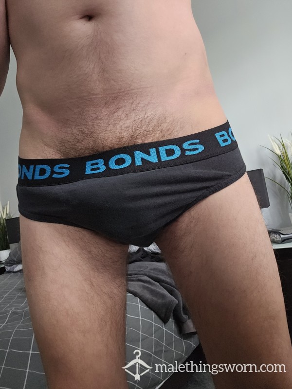 Black Bonds With Blue Brand Name