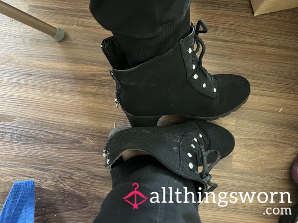 Black Boots 8.5