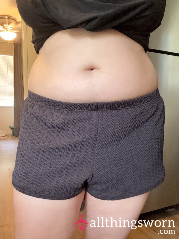 Black Booty Shorts