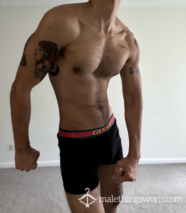 Black Boxer Briefs For USD30 (24hr Wear)