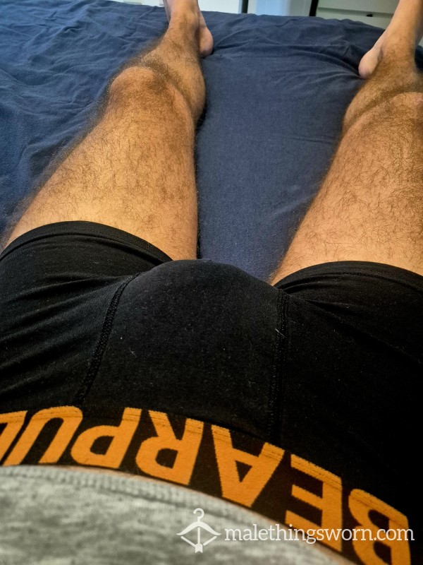 Black Boxers Filled With Masculine Scent To Corrupt Your Brain