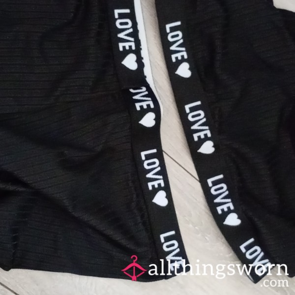 Black Boy Shorts And Top