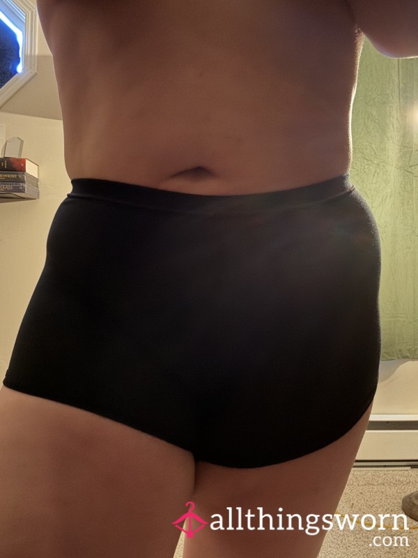 Black Boyshort Panties
