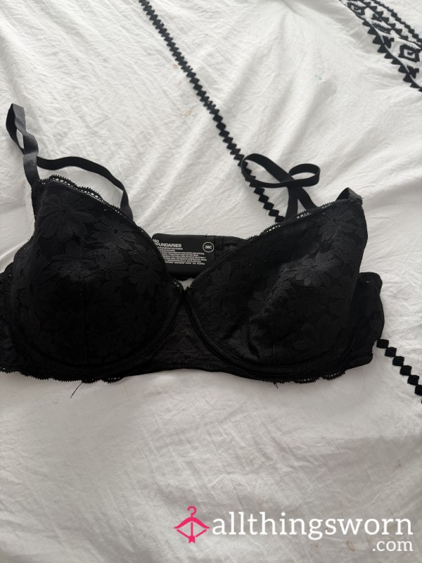 Black Bra 38C