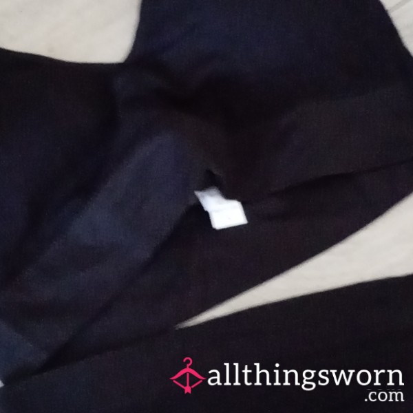 Black Bra And Panty Set