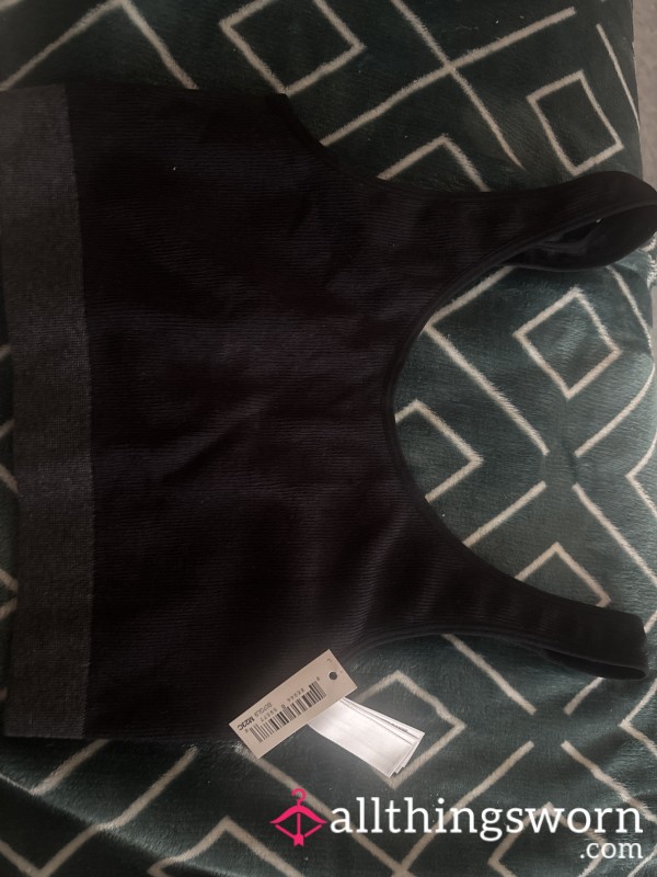Black Brand New Sports Bra