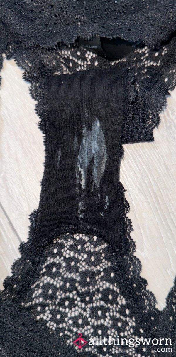 🖤 Black Brazilian Knickers - Post Home Workout 🖤