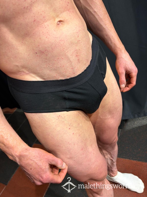 Black Briefs, Sweaty Post Gym