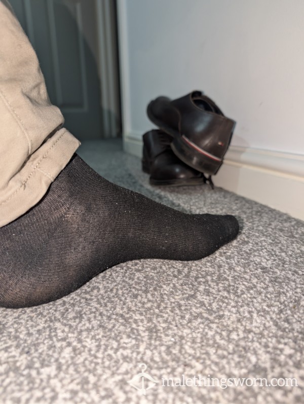 Black Business Socks