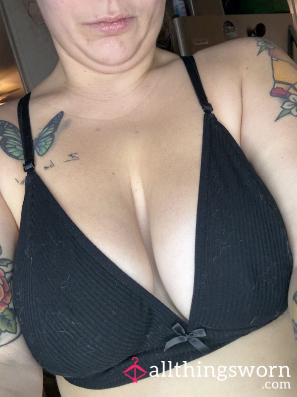 Black Bu*terfly Bra #5