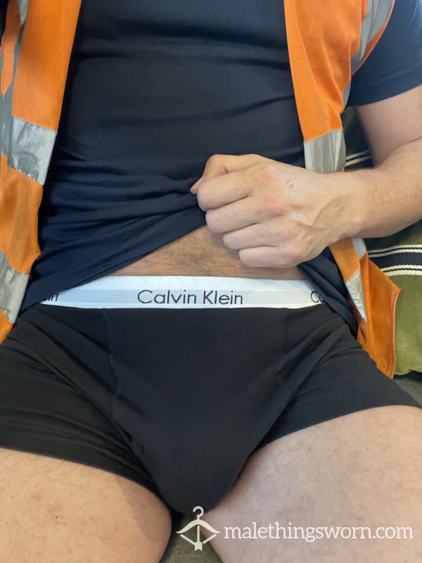 Black Calvin Boxers**Sold**