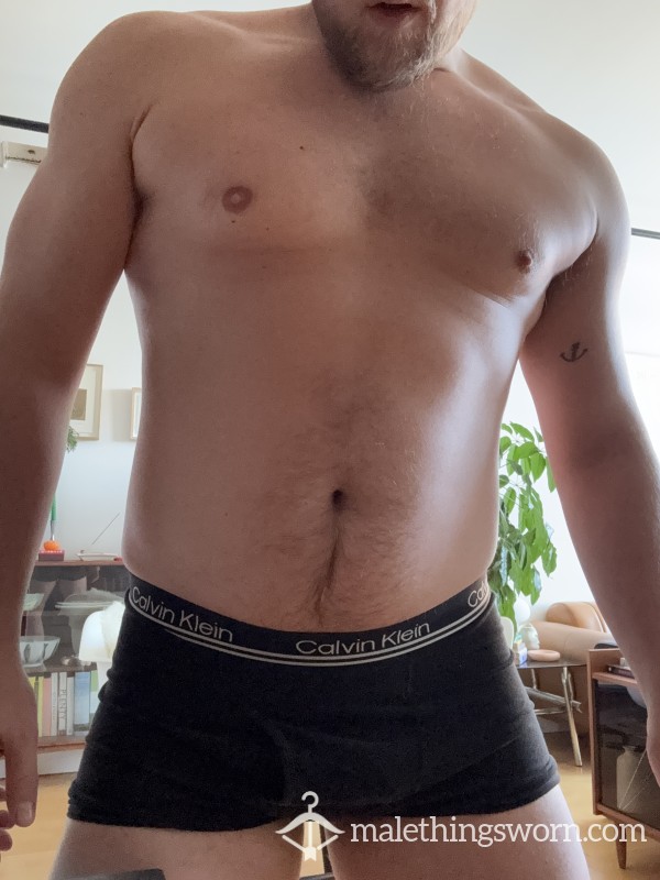 Black Calvin Klein Boxer Briefs