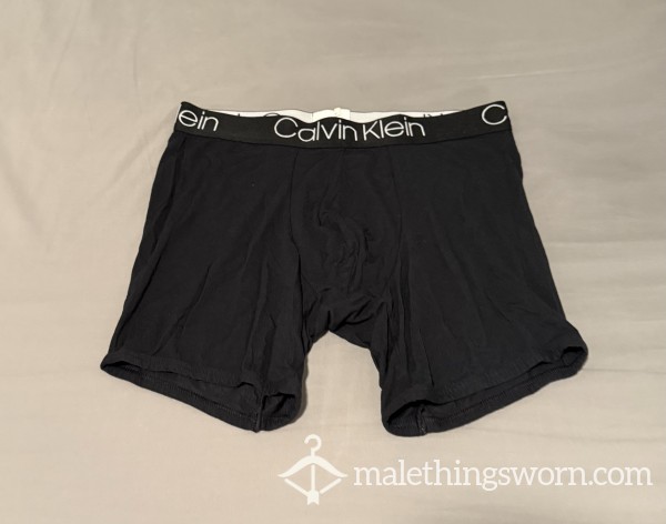Black Calvin Klein Boxer Briefs