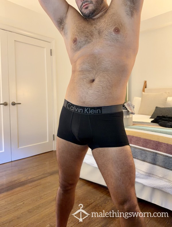 Black Calvin Klein Boxer Trunk