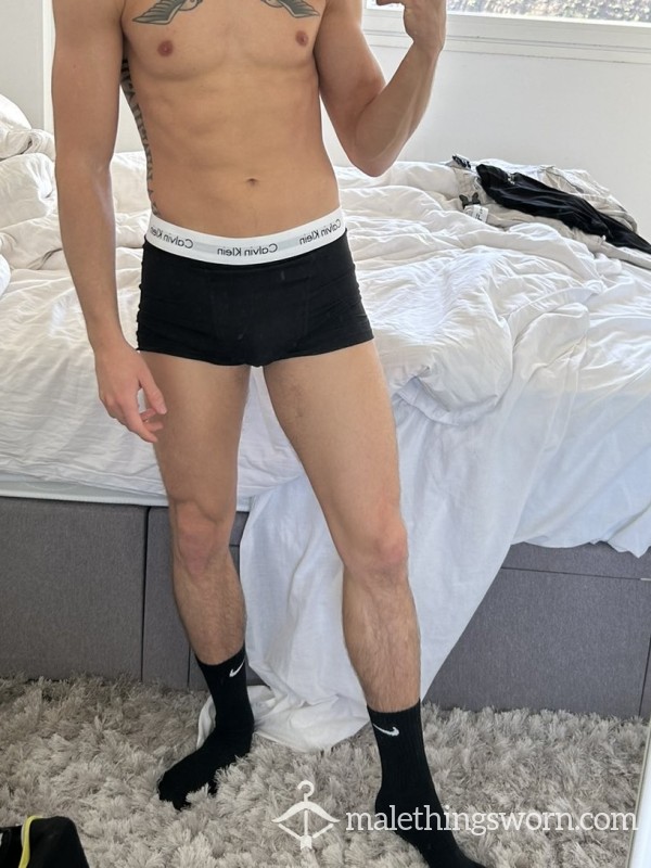 Black Calvin Klein Boxers