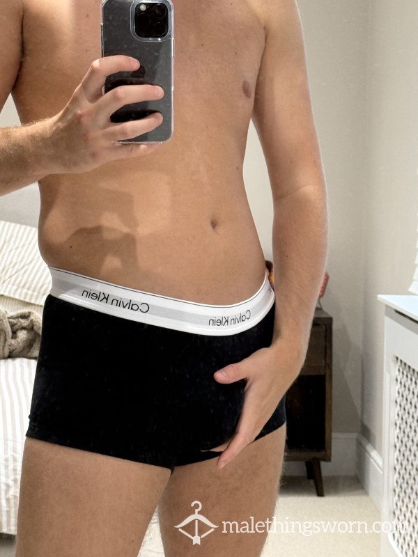 Black Calvin Klein Boxers