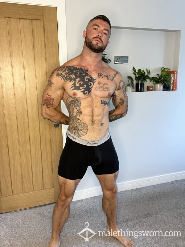 Black Calvin Klein Boxers