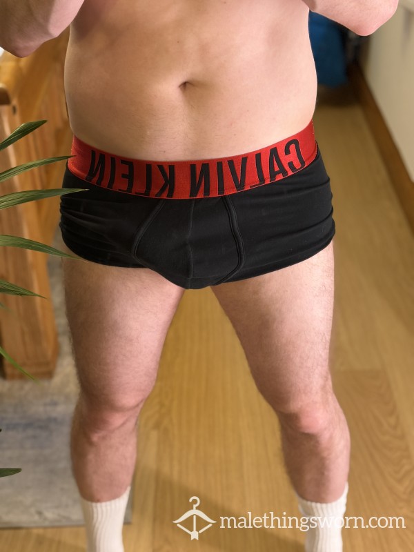 Black Calvin Klein Boxers