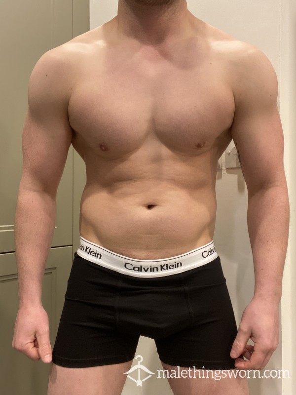 Black Calvin Klein Boxers