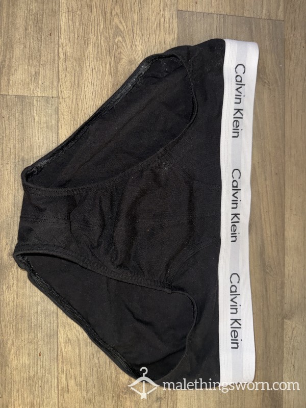 Black Calvin Klein Briefs - Size M