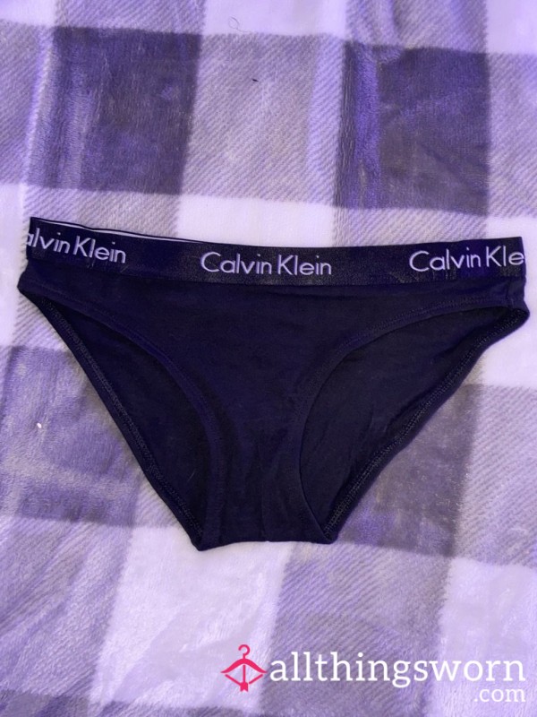 Black Calvin Klein Panties
